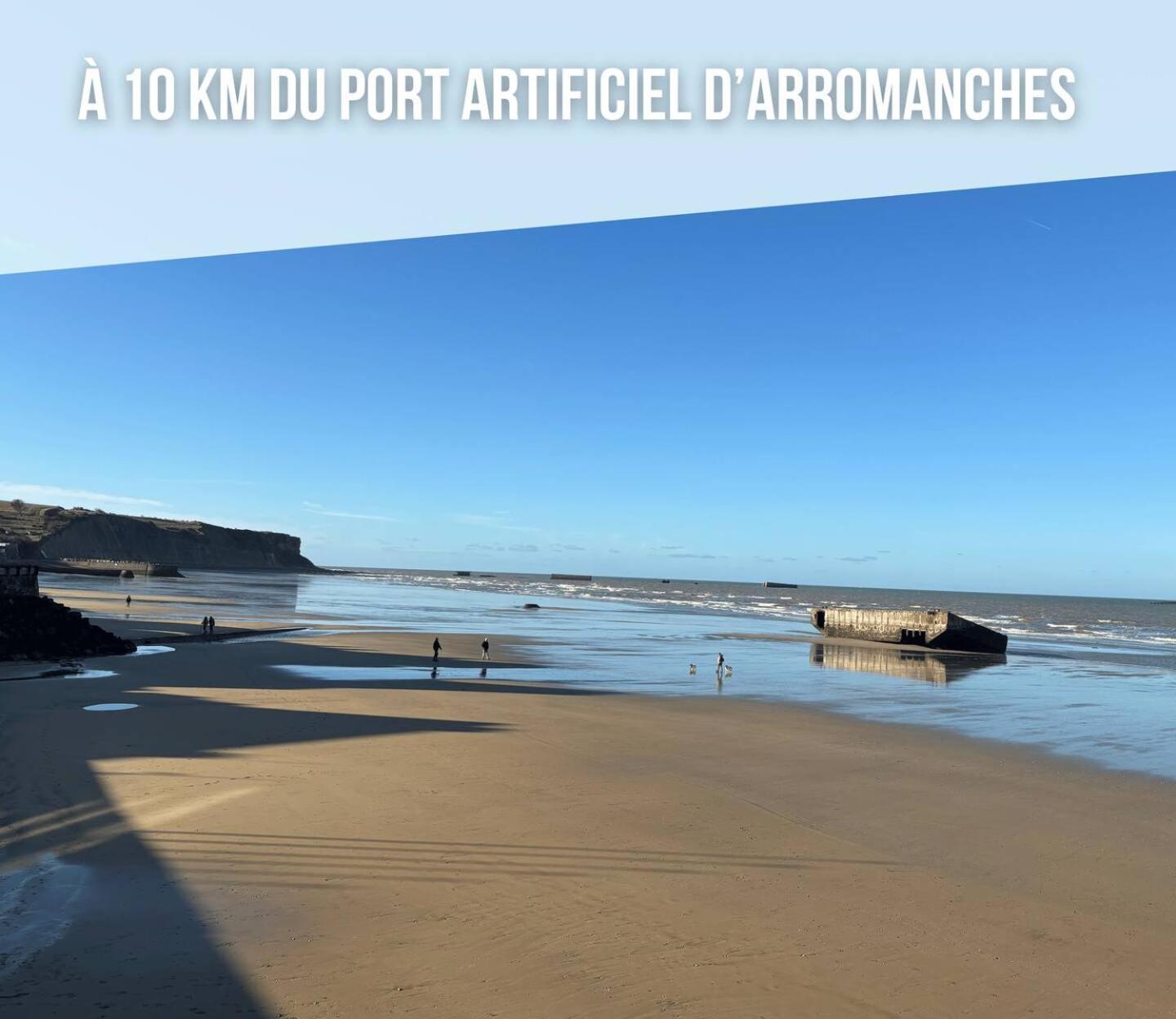 Les Remparts Apt Spacieux 1 Er Etage Renove Joliment Decore Bien Equipe Plein Centre Bayeux Proche Plages Du Debarquement Parking Gratuit A Proximite 外观 照片